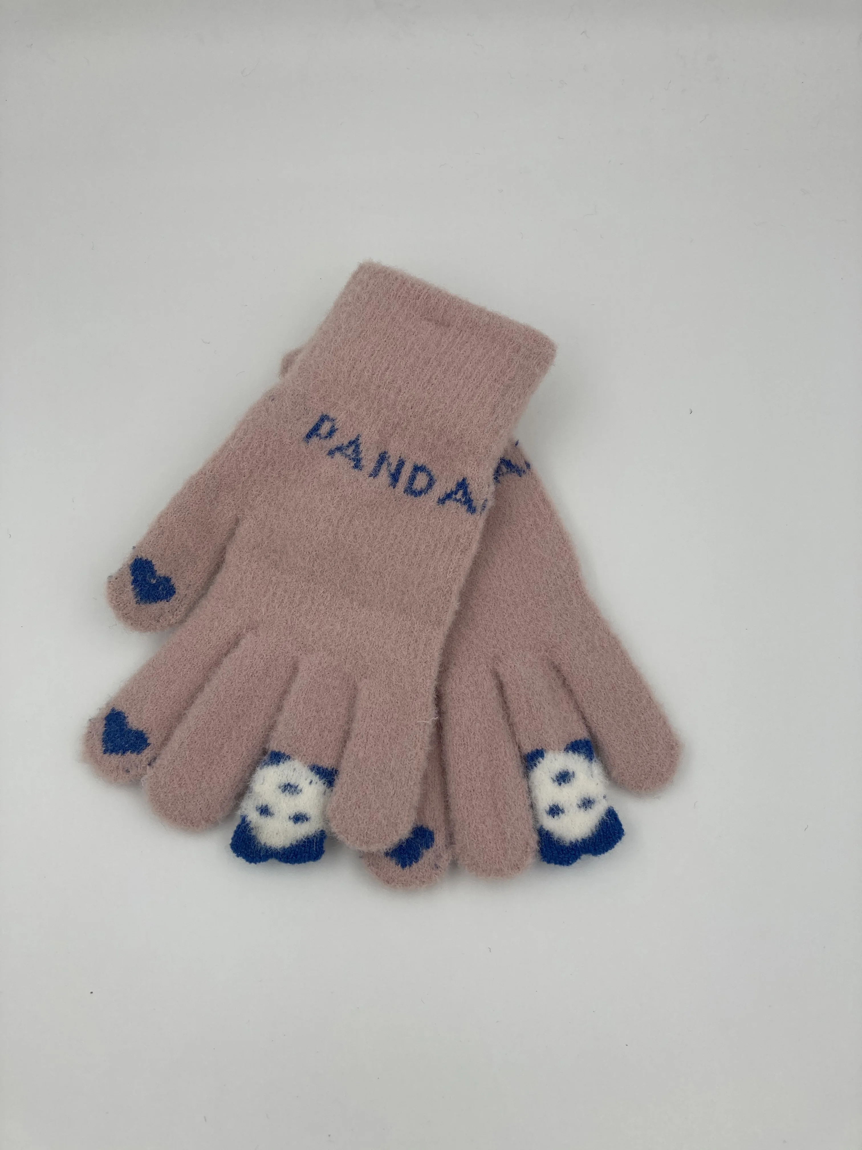 Warm Stretchy Magic Knitted Winter  Gloves Girl Boy Kids Gloves Child Gloves