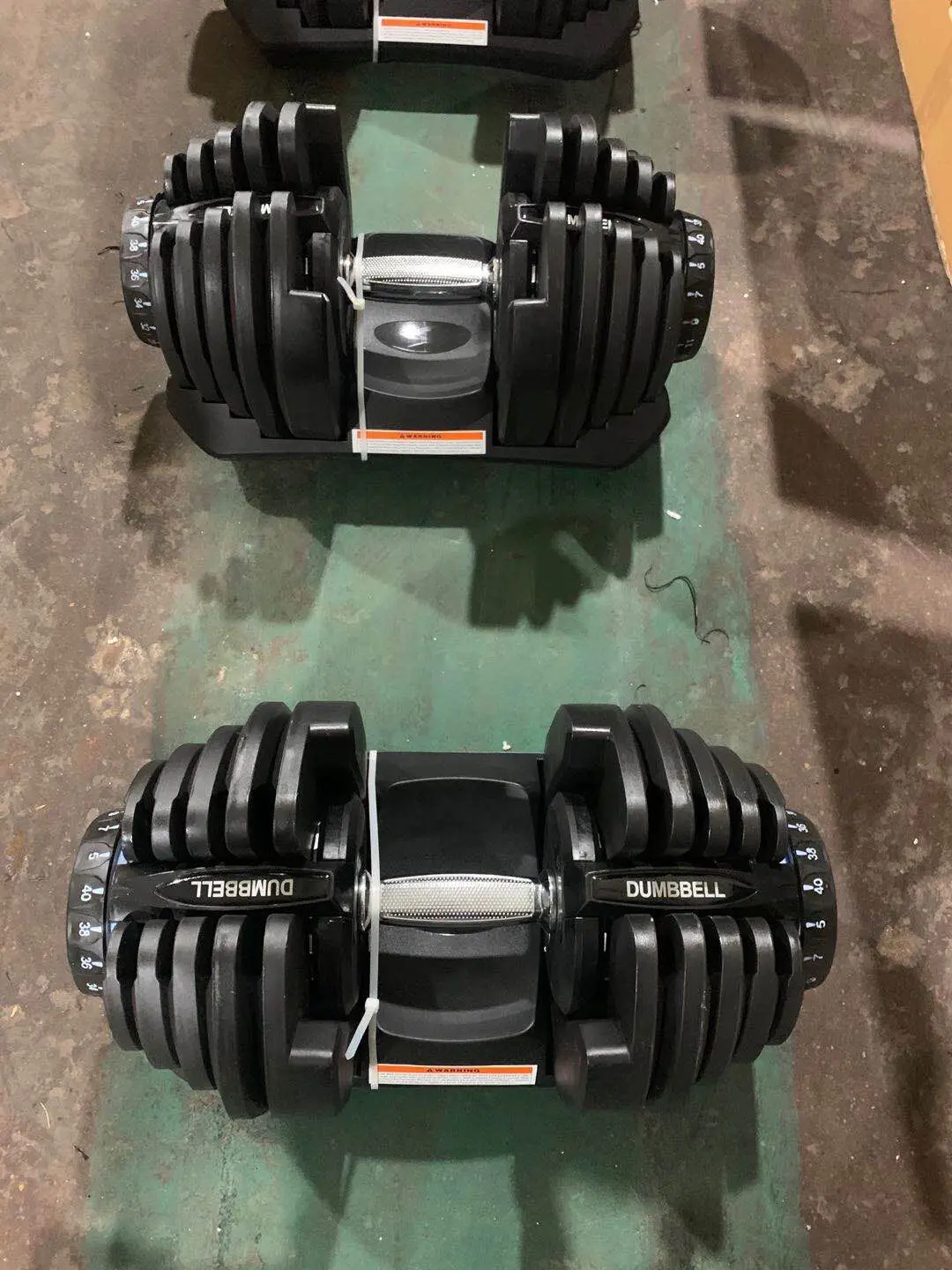 
Hot selling home gym power training equipment steel dumbbell barbells sets 