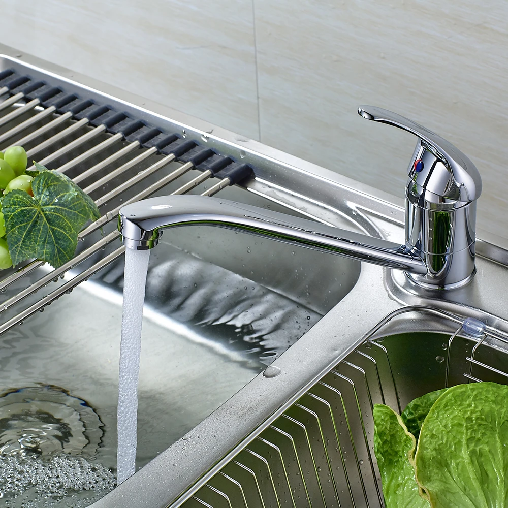 Face Basin Faucet Single Handle Durable Faucet Washbasin Chrome Faucet Basin Mixer