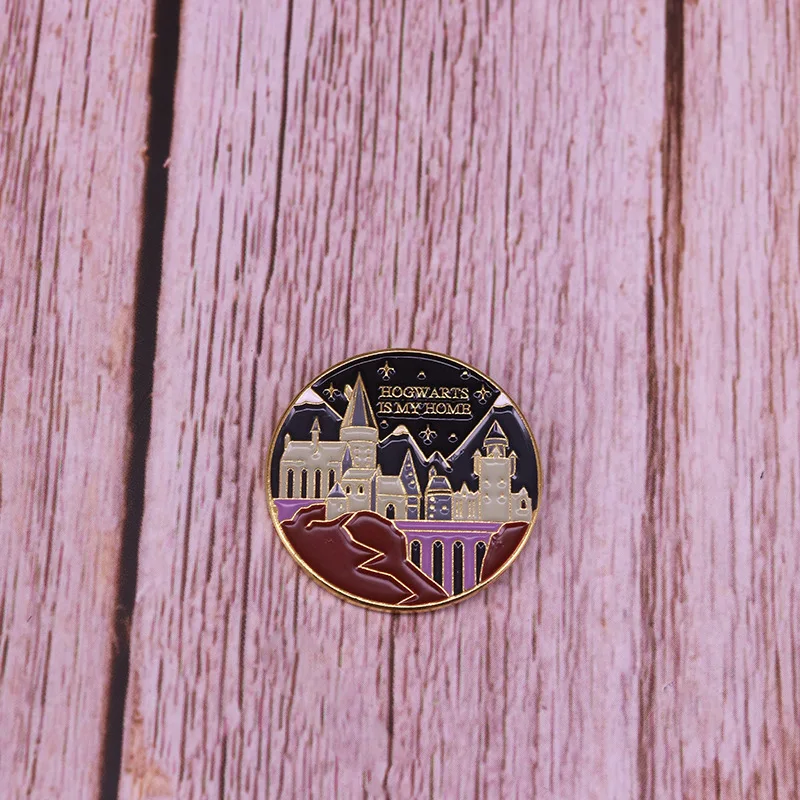
Harry Potter Series Hogwarts Is My Family Badge 
