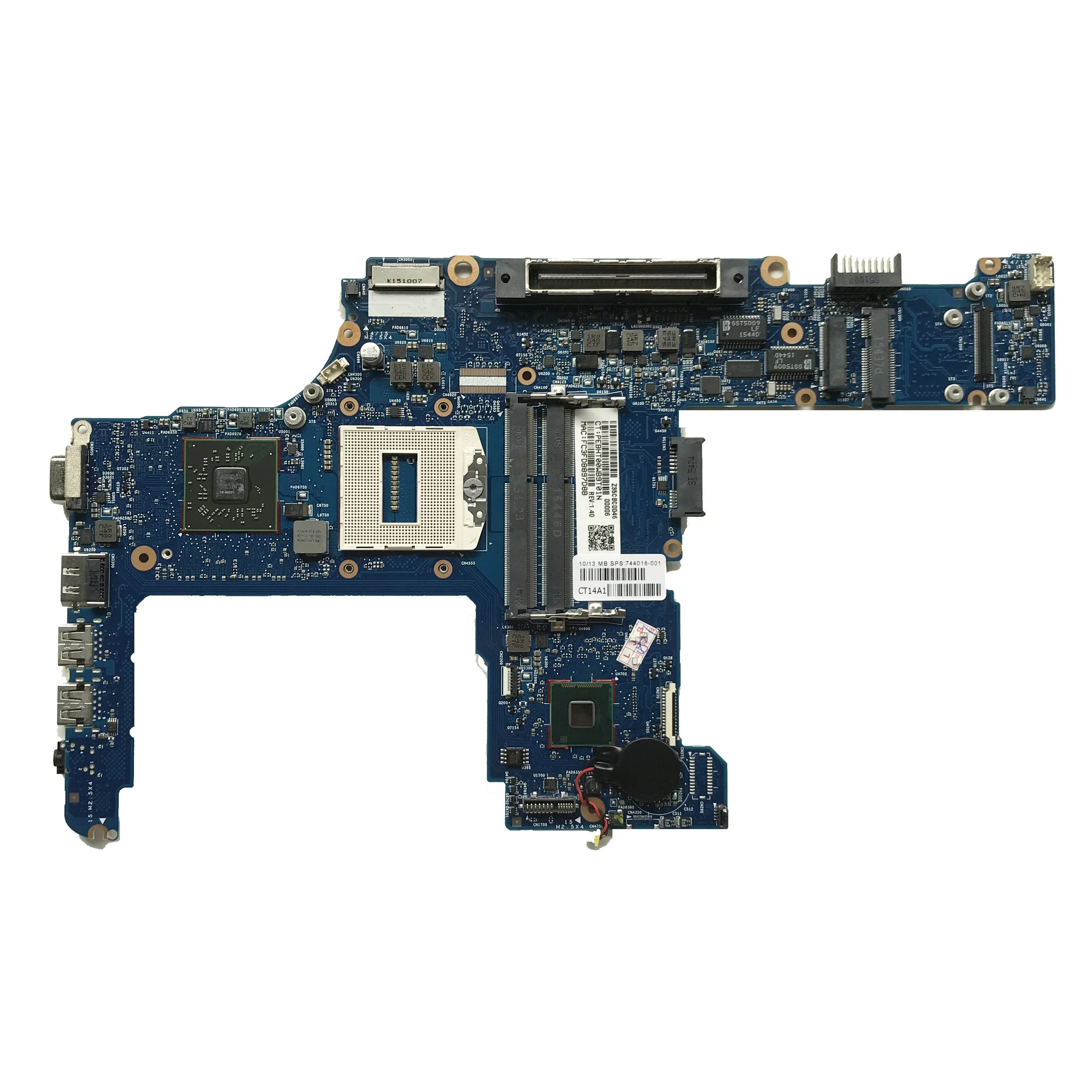 For HP PROBOOK 650 G1 640 G1 Laptop Motherboard 744018-001 744018-501 PGA947 6050A2566401-MB HD 8750M 1GB 100% Tested Fast Ship