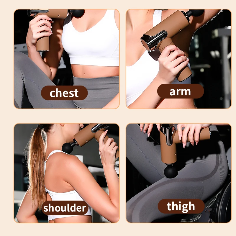 2024 New Generation Best Massage Gun LCD Screen Massage Gun Deep Tissue For Muscle Soreness Relief