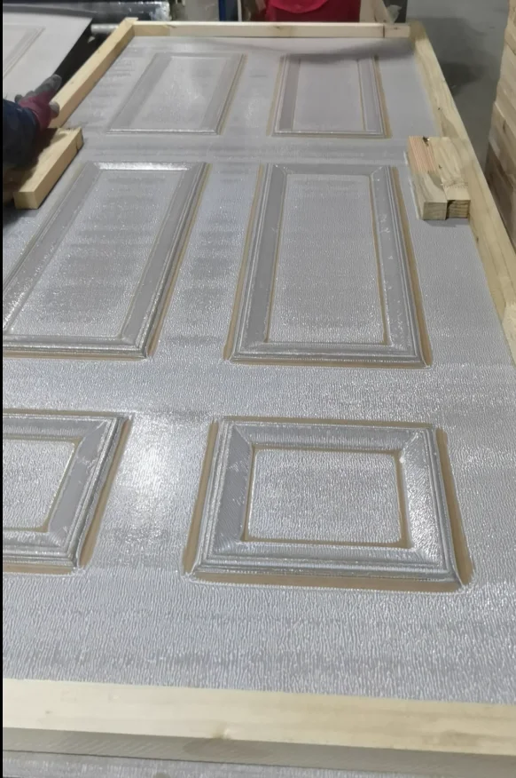 White color High Quality Internal Bedroom Door Flush Wooden Door Interior bedroom Door