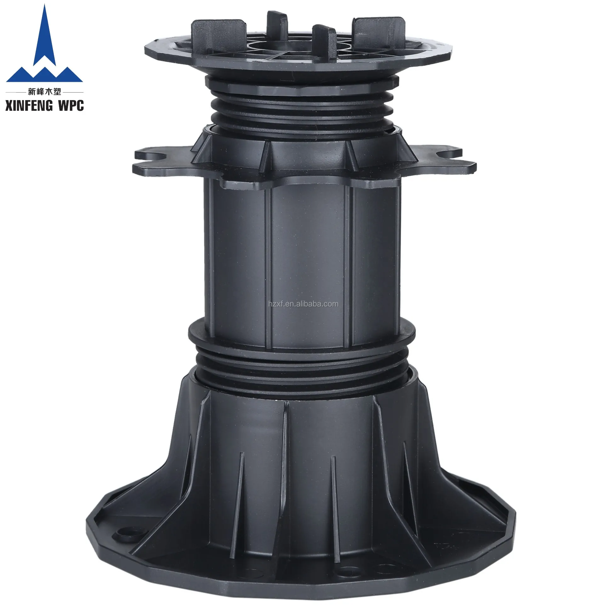 Height Adjustable Raised Podium Jack Support Pedestal Paver Plot XF-T204D 75-155