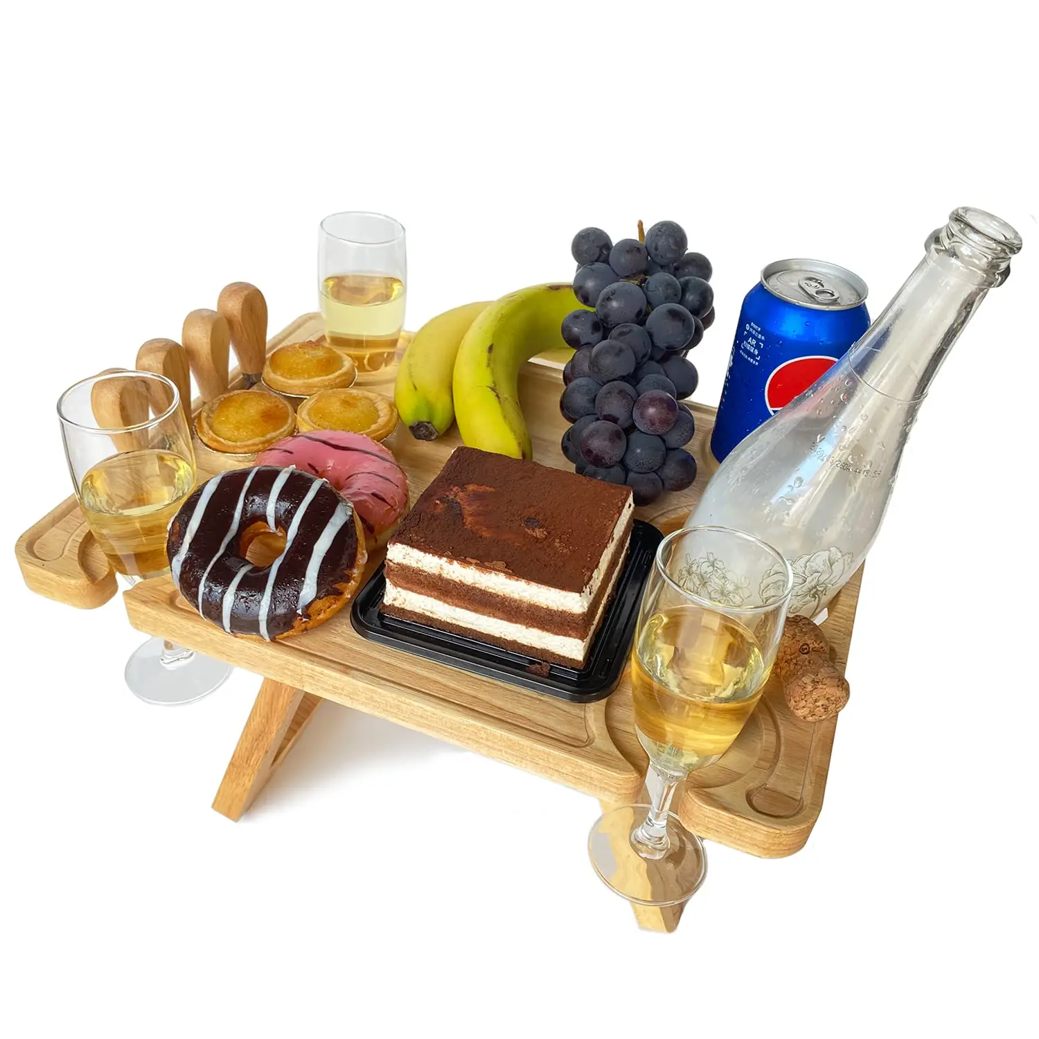 Оптовая продажа, под заказ, высококачественный складной стол для пикника и стулья, деревянный стол для пикника