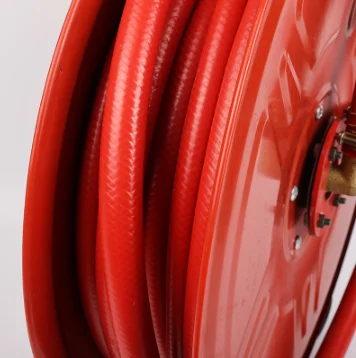 Chinese Factory Manufacture Swing manual 1inch hose Fire Hose Reel 30m
