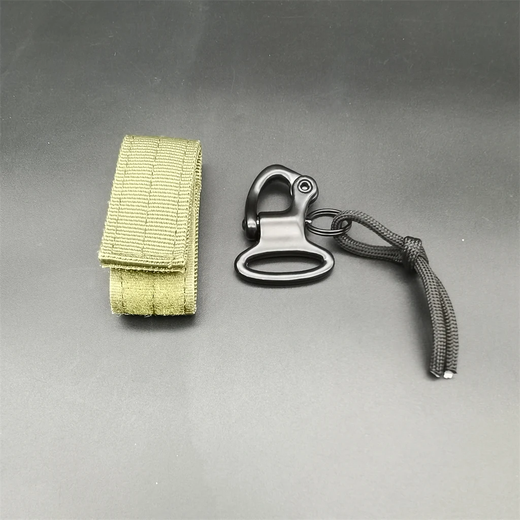 EDC webbing nylon belt clip backpack eagle beak buckle