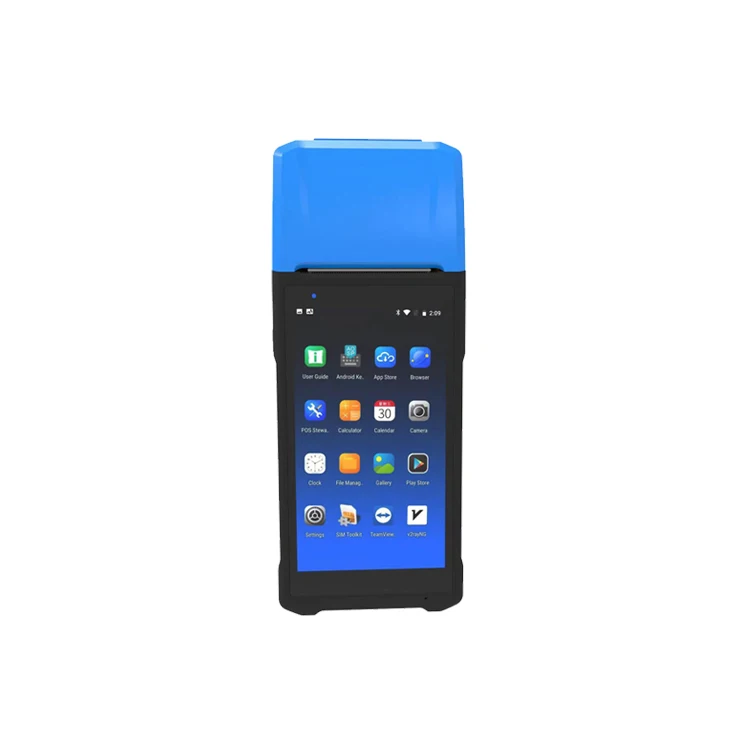 Supermarket 5.5 Inch Qr Code Pos Machine Android Payment Device Mobile Pos Terminal For Retail Shop