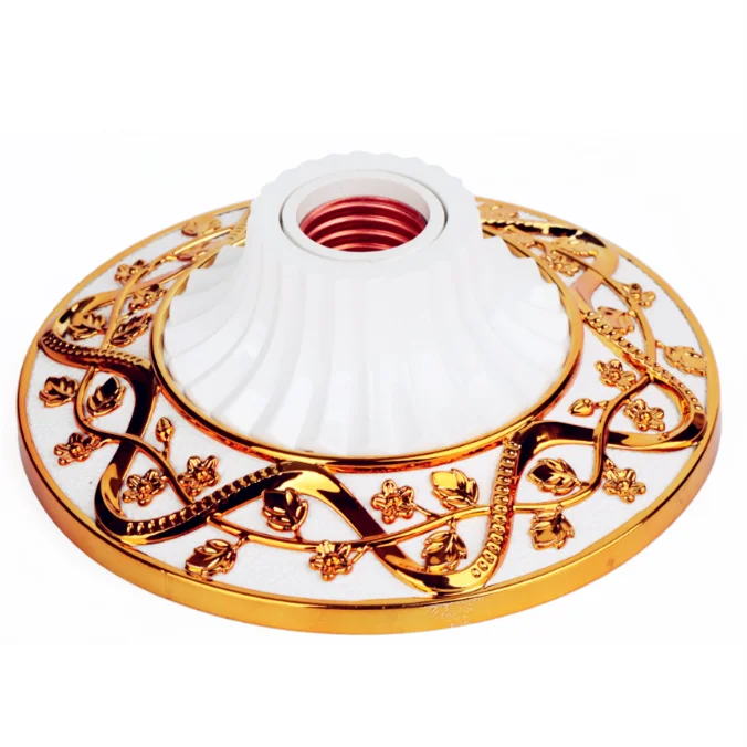 Пластиковая оболочка E27 держатель лампы гнезда цоколя