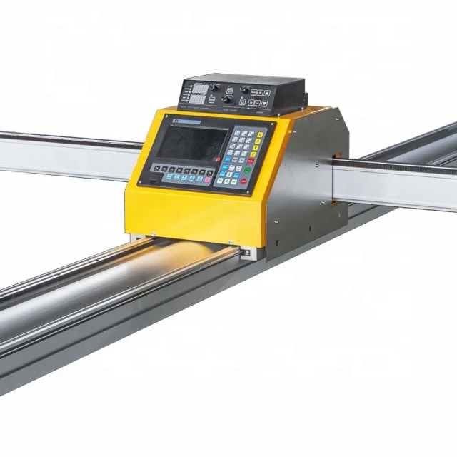 portable cnc plasma cutting machine for metal with huayuan plasma power source