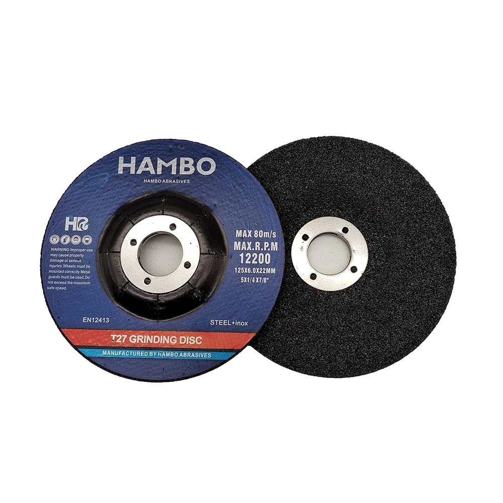 Manufacturer hot sales abrasive tools 6 inch  grinding disc cheap price grinding wheel 150mm Metal for Polishing 6mm thickness