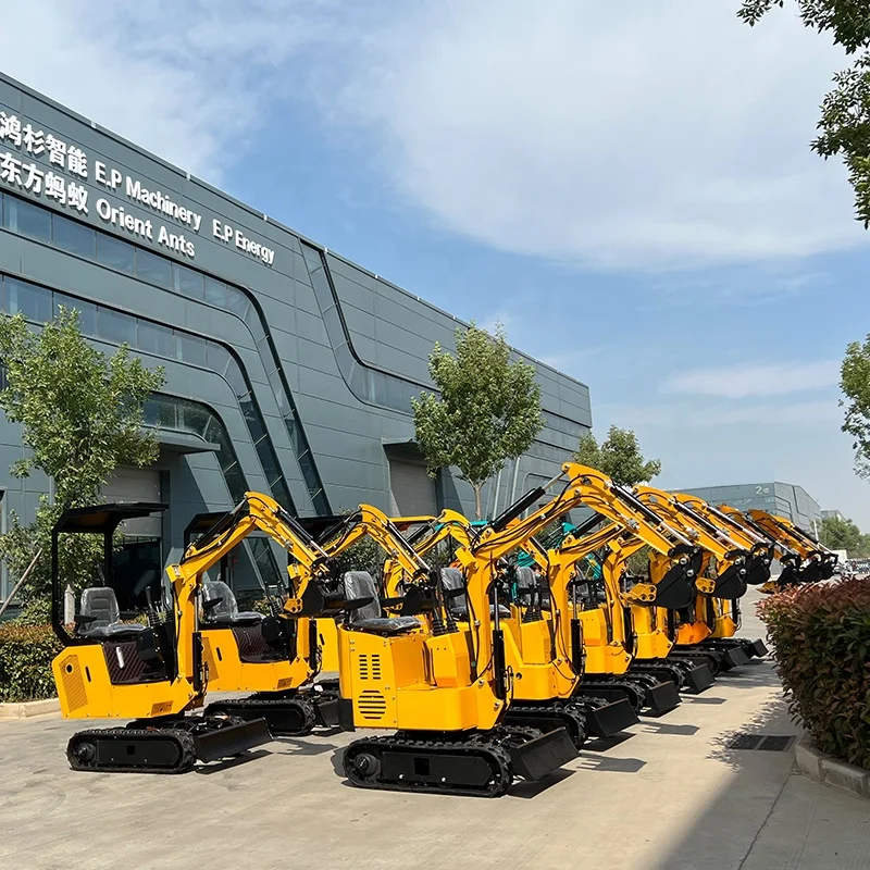Digging Machine Holes Small Digger Micro Bagger Track Hoe Chinese Pelle Buy Super 1.0 Ton Mini Excavator Air Conditioner