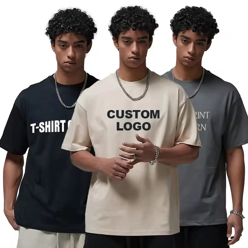 Custom Oversized Black Myth WuKong Tshirt Unisex Plain Blank 250 240 230 GSM T-Shirt Heavy Weight Organic Cotton T Shirt For Men