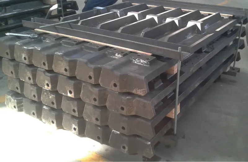 Factory direct hot selling high quality wear resistant High Manganese Steel Apron Feeder Pan