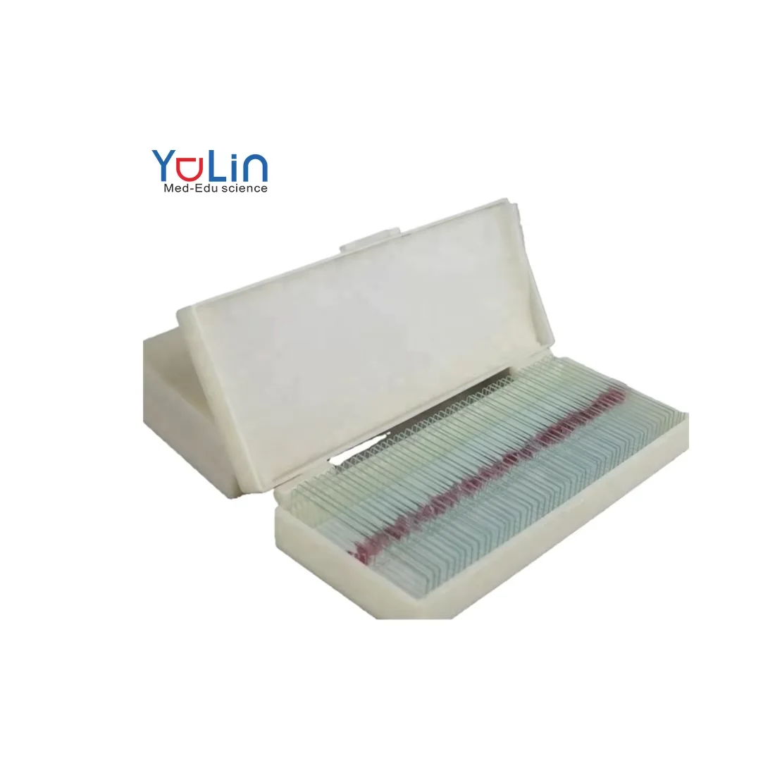 Factory Factory Medical Parasitology teaching used 50 Pieces Different Medical Parasites Prepared Microscope Slides