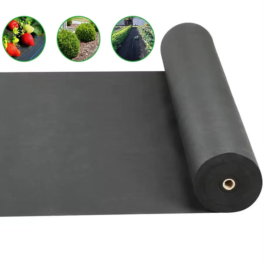 Eco-Friendly PP Spunbond Non-Woven Fabric Agricultural Plastic Ground Cover for Home & Garden Landscape