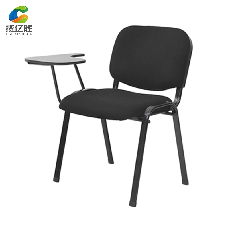 
china black spare office training chair with mesh cover for office used 