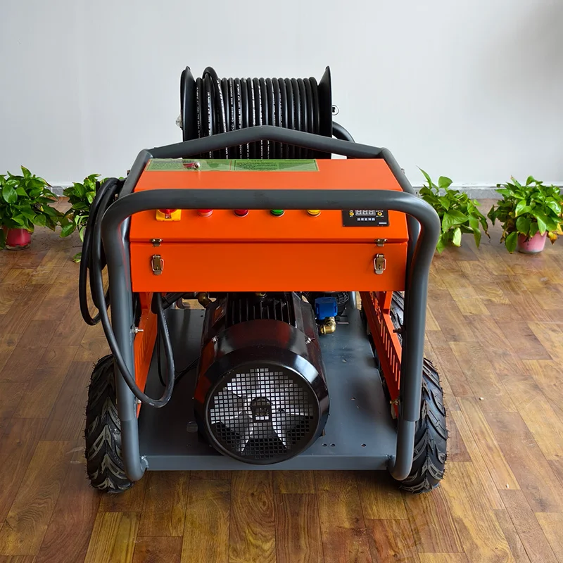 LC 250bar 30lpm electric high pressure pipe cleaning machine, professional equipment cleaning, dredging
