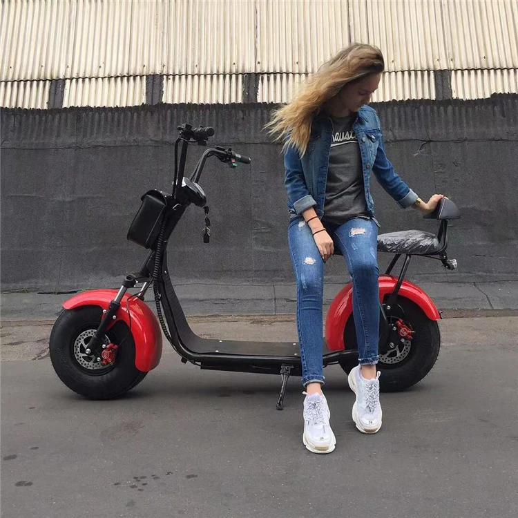 Citycoco Fast Electric Scooter Electric Scooters for sale High Speed 1500W Arrival Disc Brake Steel Citycoco Electric Scooters