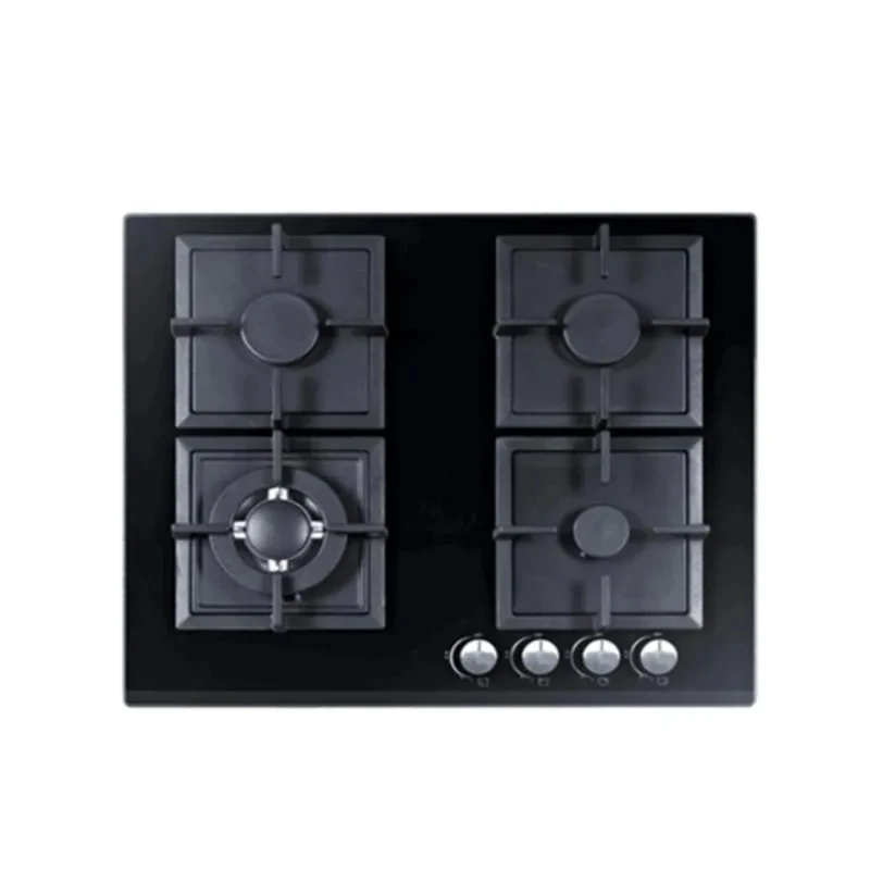 Price Various Specifications Fashion Attractive Design  Tempered Glass Built-in Four Burner Portable Gas Stove