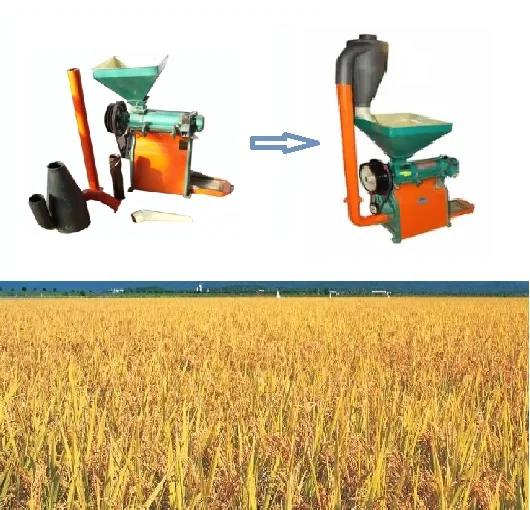 PinYang 6NF-9 Small Size Mini Rice Mill Machine Combined Rice mill rice machinery
