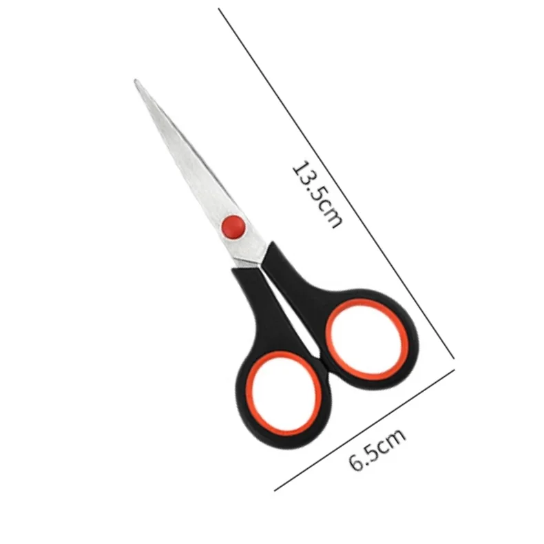 Low MOQ Cheap 3-Pack Heavy Duty Scissors With Ultra Sharp Blades and Comfort Grip Handles All Purpose Office Scissors