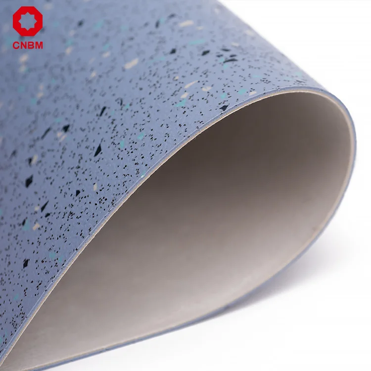 BEIXIN Fall-Resistent and Colorful Grainy Safety PVC Vinyl Flooring for Bus/High-speed Rail Station/Subway/Bathroom Bxsf20-7008