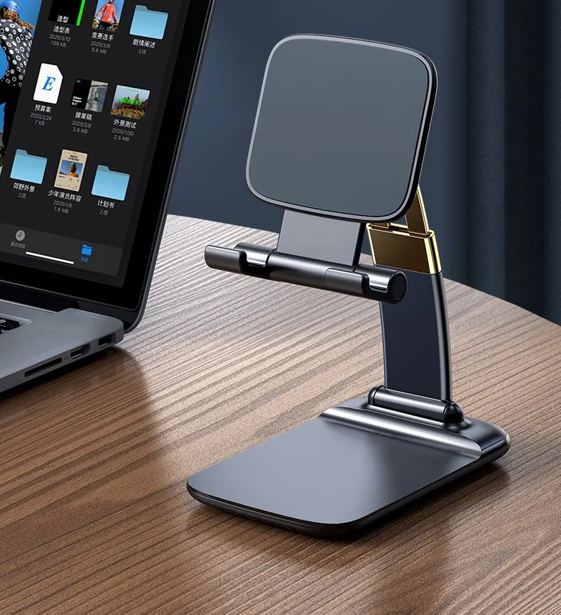 Многофункциональная металлическая подставка для мобильного телефона планшета ПК Настольная ленивая Выдвижная складная