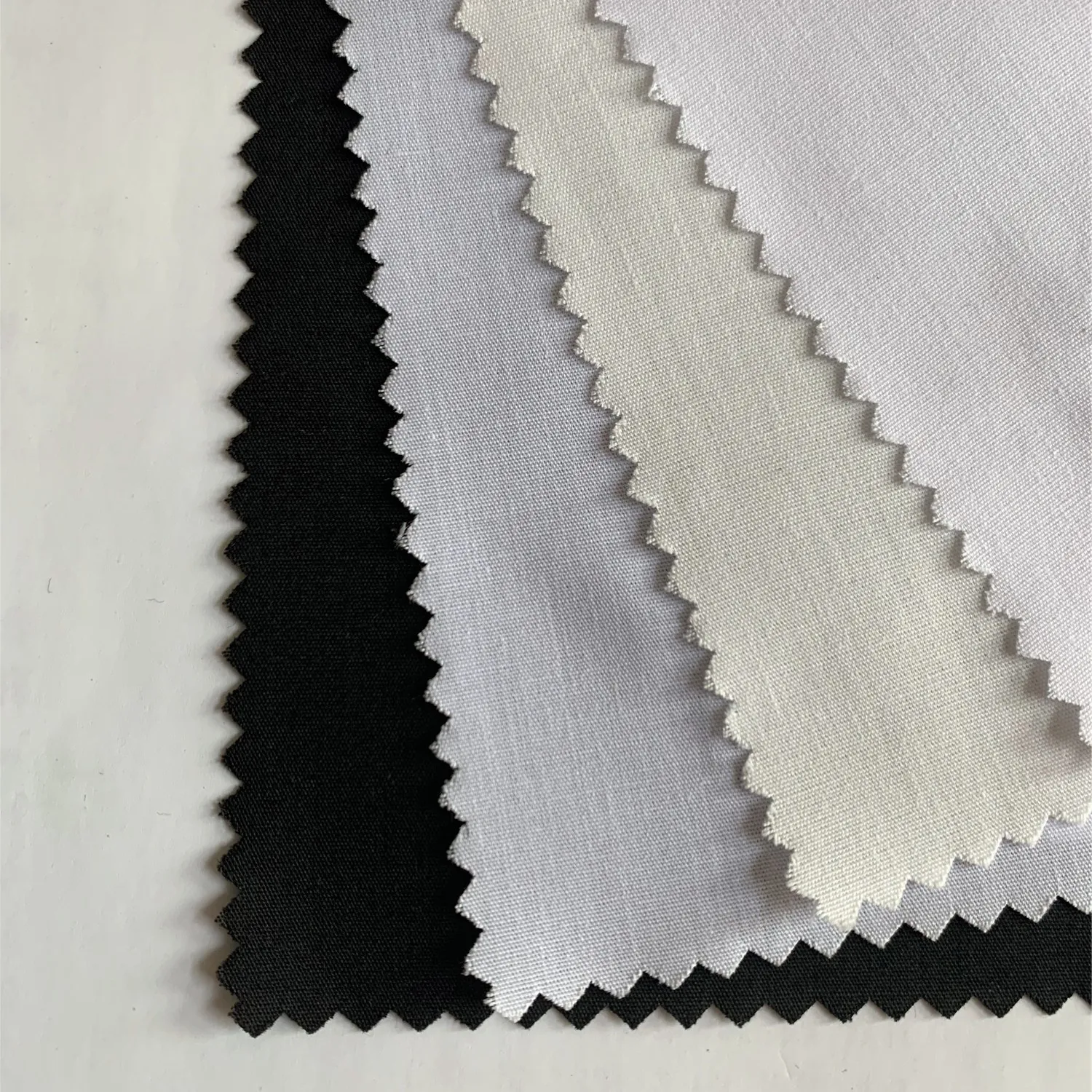 Polyester-cotton poplin blended suit lining pocket cloth fabric Plain polyester cotton