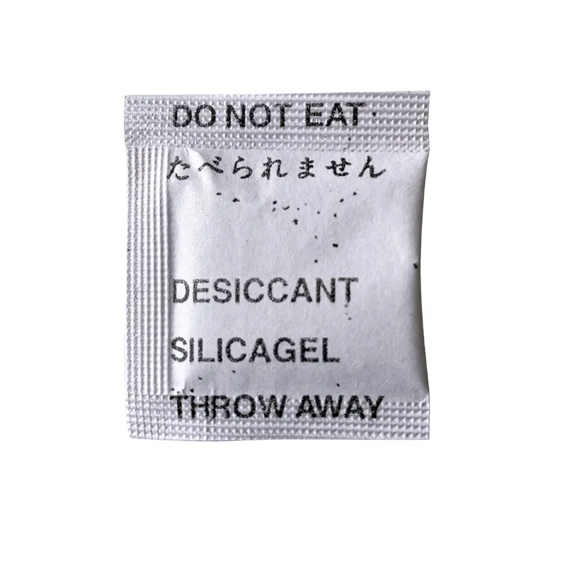 Food Grade 1G Silica Gel Desiccant Packets  For Clothing Industry