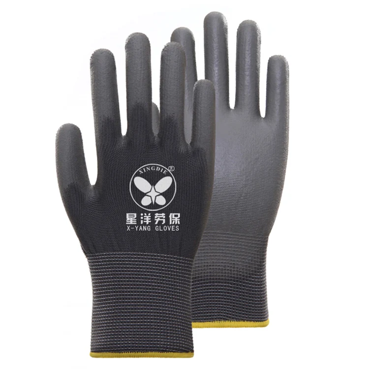 
High Precision Quality Household Leather Gloves Safety Working Construction 