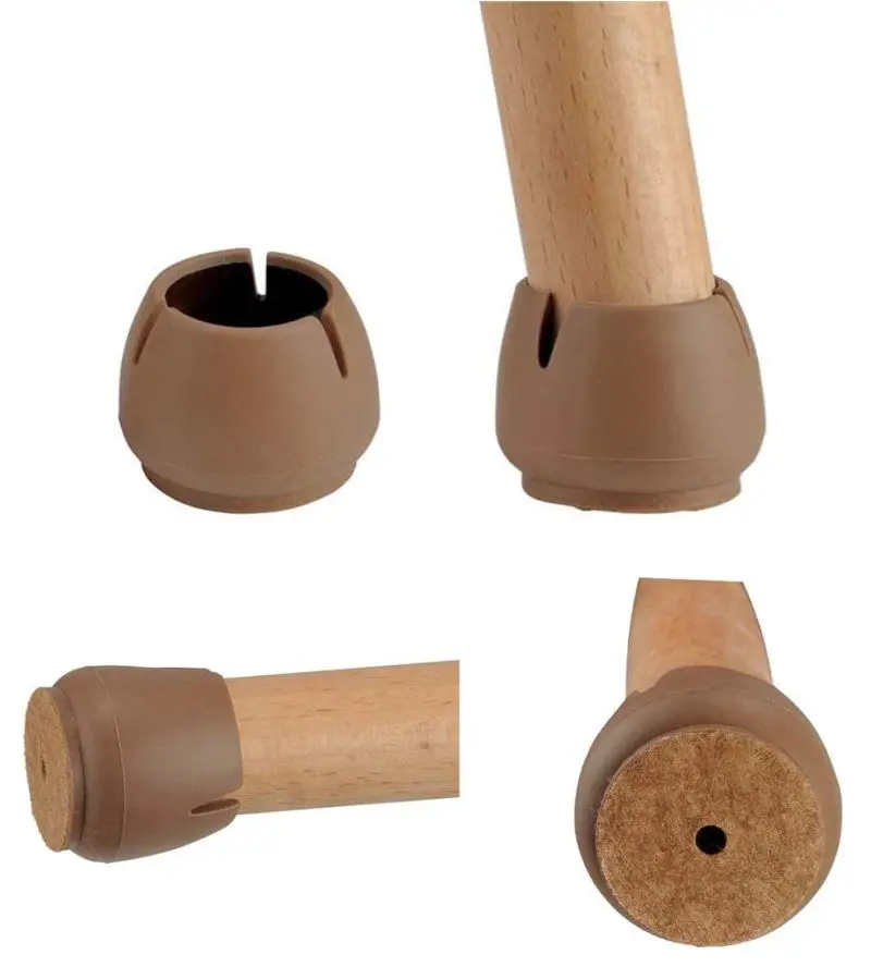 HYDERON Chair Leg Caps Rubber Leg Tips