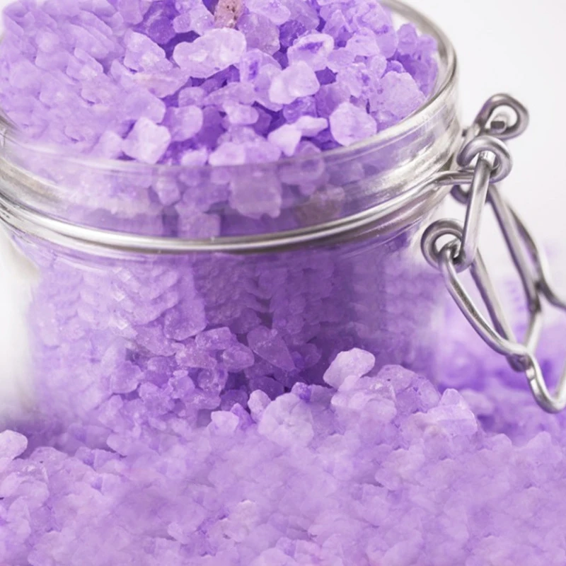 OEM Spa Relaxing Lavender Foot Soak Relax Muscle natural organic sea himalayan crystal Bath Salt