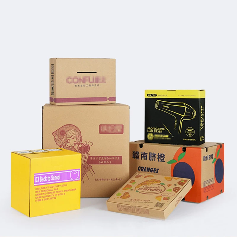 custom printed corrugated carton manufacturers pack carton box packaging paper