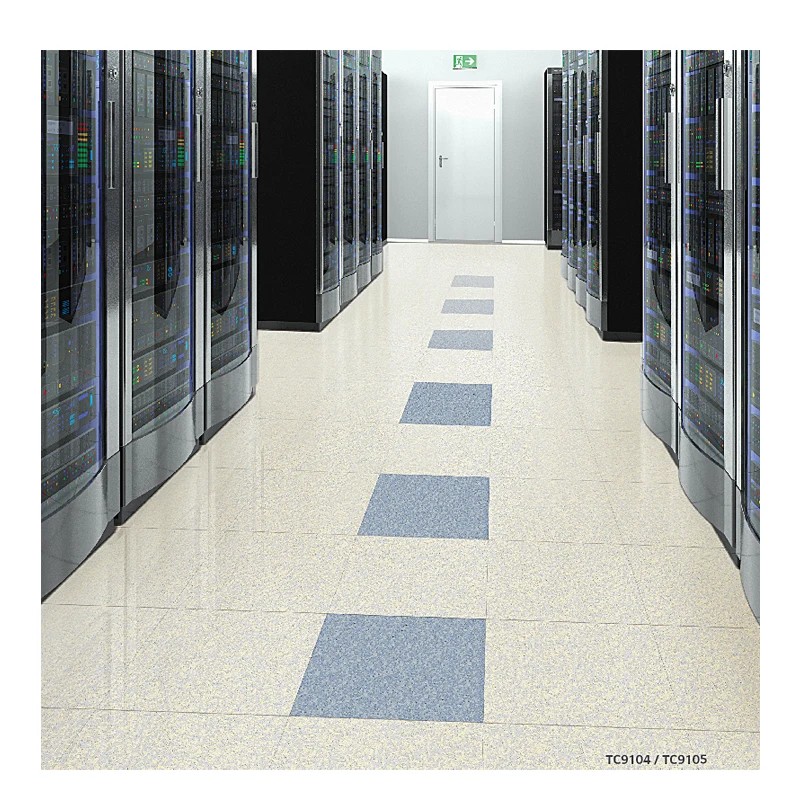 LG/LX 3Mm Homogenous Esd Vinyl Flooring for Hospital Anti Static Conductive Vinyl Tiles Esd Floor Plank Tiles