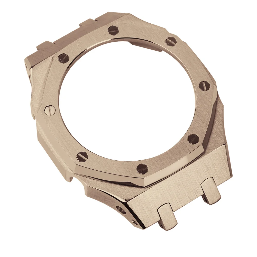 Ap modified g shock watches men wrirst stainless steel iced out watch case luxury diamond watch case for Casio G-shock GA2100