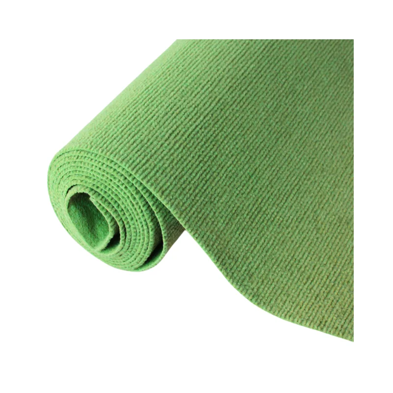 Wholesale Hot Sale Non Woven Carpet Stage Plain Rib Velour Polypropylene Roll Exhibition Carpet