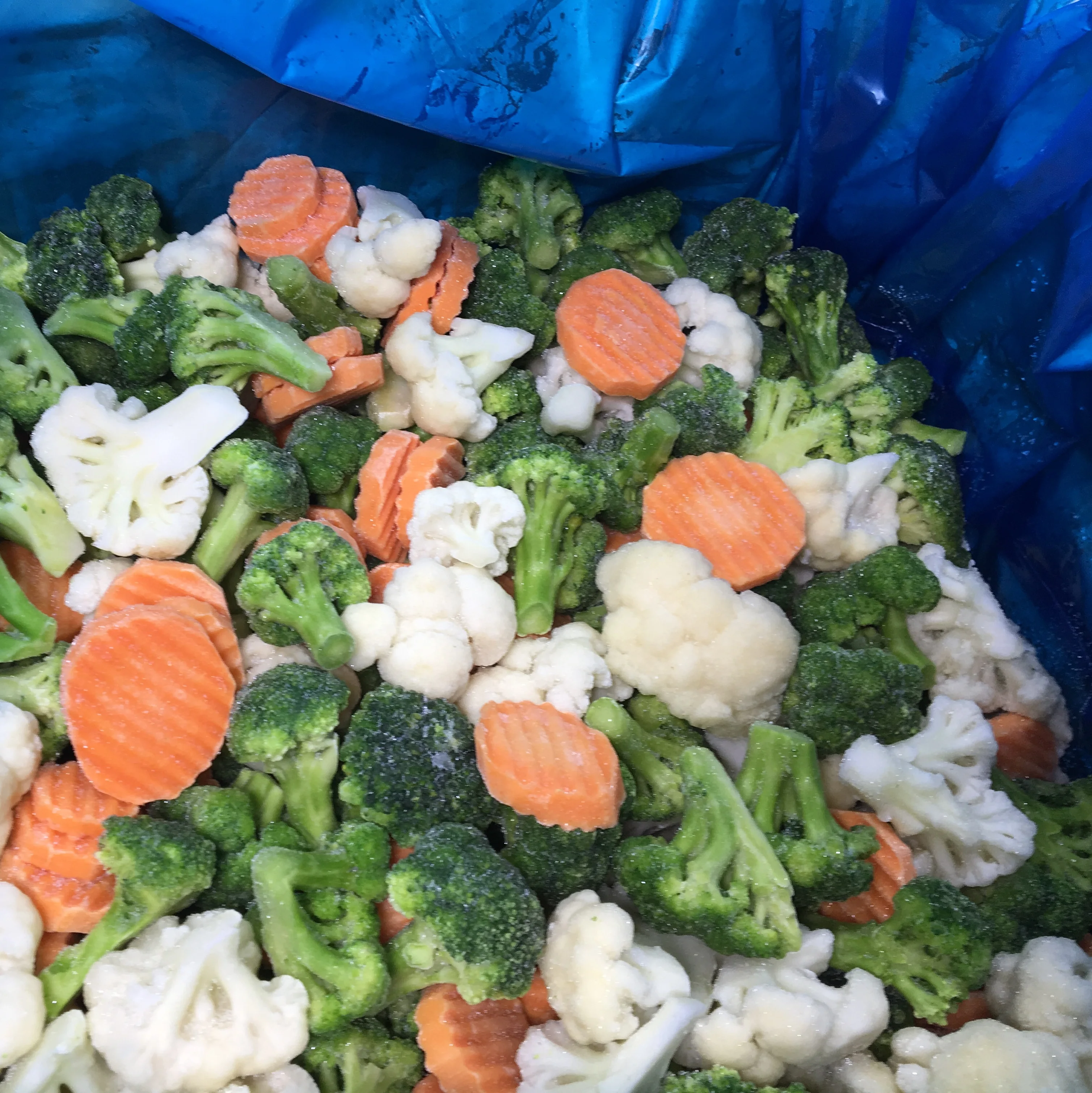 
IQF frozen green pea and frozen vegetables in a hot sale 