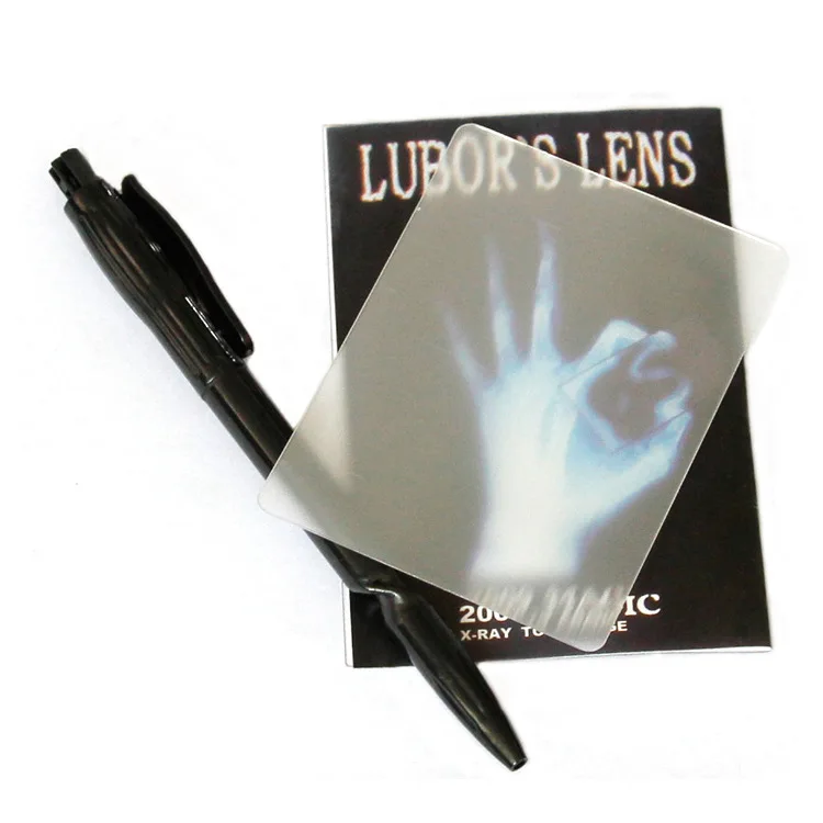 Illusion Card And Pen Magic Trick Gimmick Magic Props