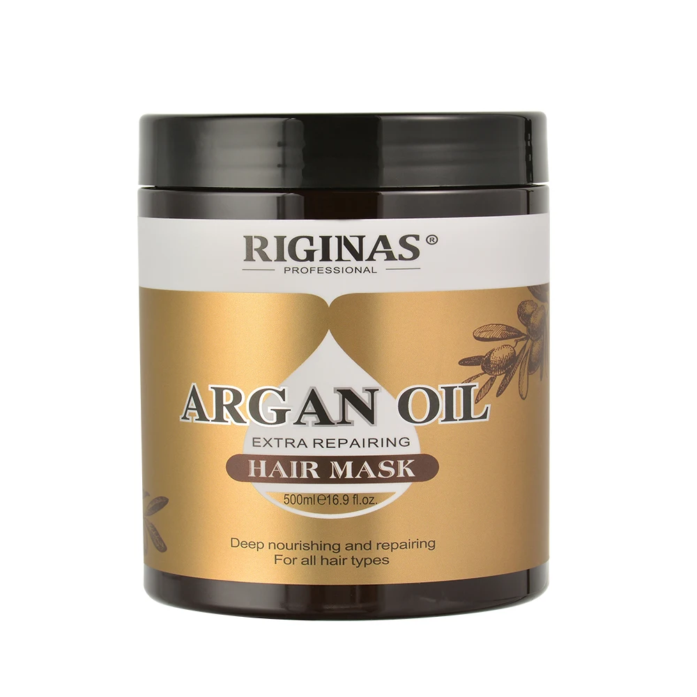 OEM Natural Organic Argan Oil Hair Mask Treatment Hydrating Nourishing Hair Mask For Dry Hair