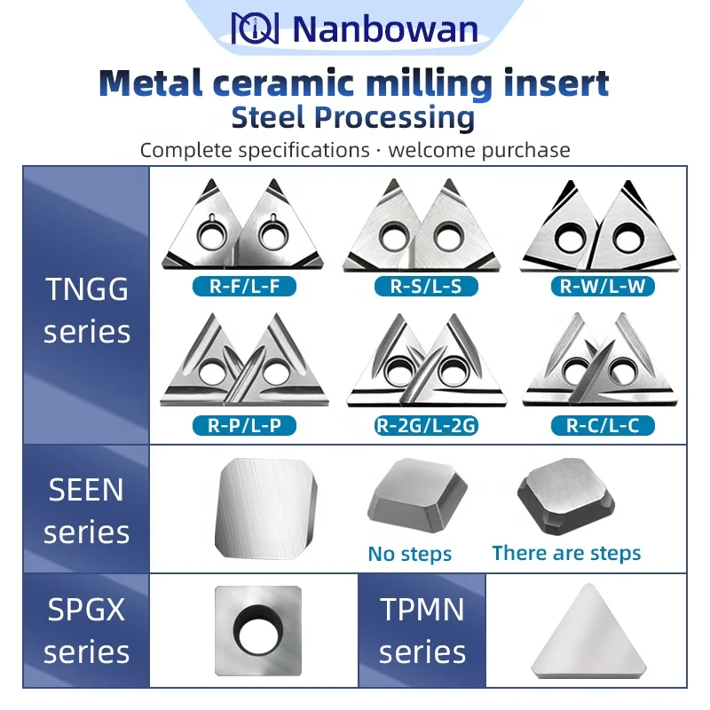 High Quality LNMU0303 APMT1135 APMT1604 ROMTSEKN cutting tools for Copper Aluminum plastic steel processing