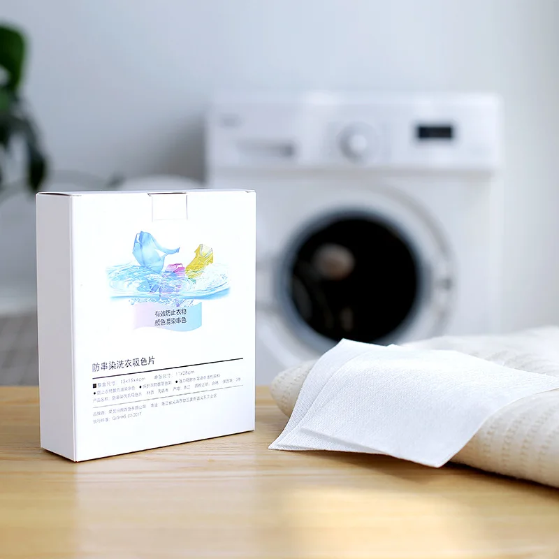 Eco-friendly laundry detergent strips paper sheets