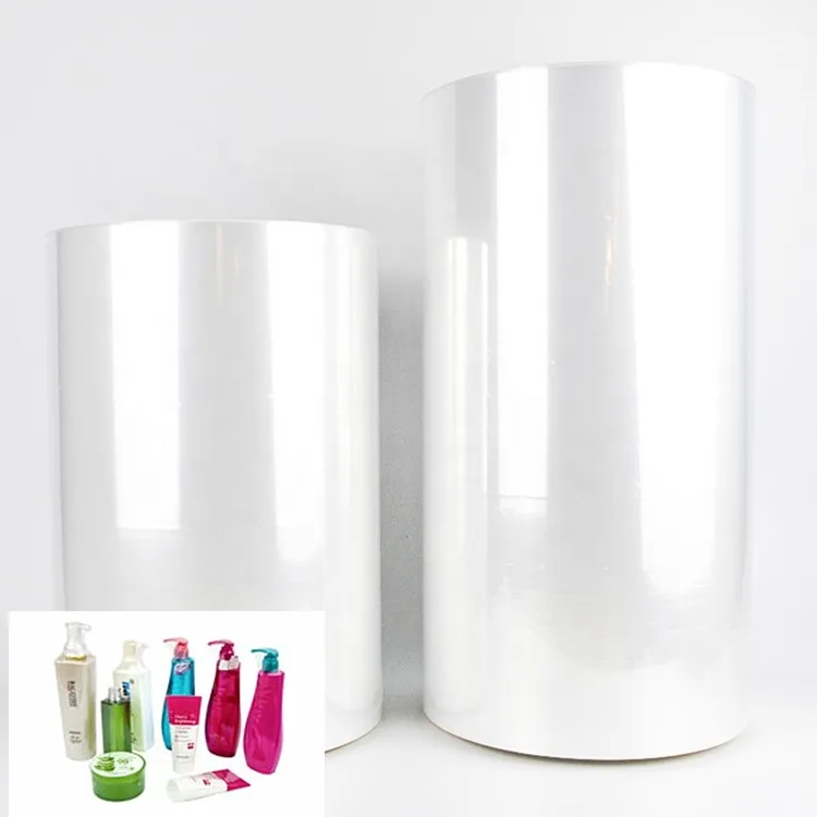 
Free Sample Buy Cosmetics Clear polyolefin Storage heat Shrink Wrap Film roof 