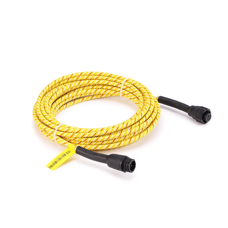 4 pin High temperature resistant Distributed Liquid Detection Alarm Systems Leak Water Sensing Cable