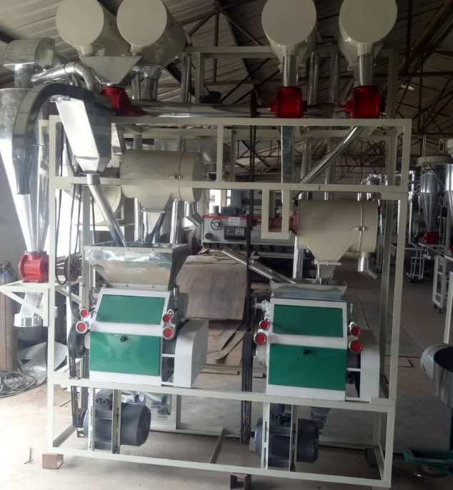 New Product 2019 Corn Plant With Low Price Milk White Wheat Flour Mill Machine