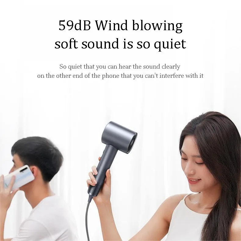 Anion hair dryer Home barber shop dormitory high-speed blower constant temperature does not hurt hair
