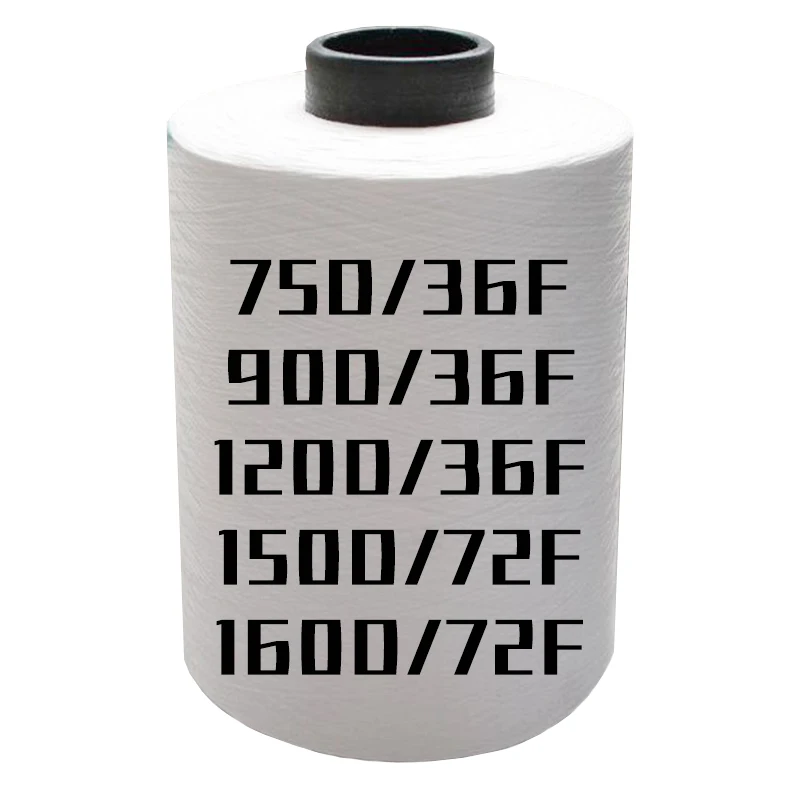 75D/36F 120D/36F 150D/72F 160D/72F  DTY Raw White Semi Dull spot polyester nylon dty yarn