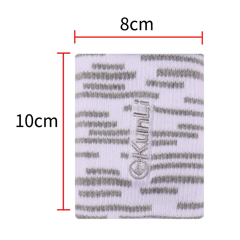 Customized Kunli Basketball Sports Gym Compression Sweat Cotton Wrist Hand Band Support Wrist Brace