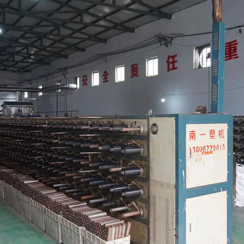 the agriculture greenhouse black plastic garden anti grass film cloth weed mat roll machine