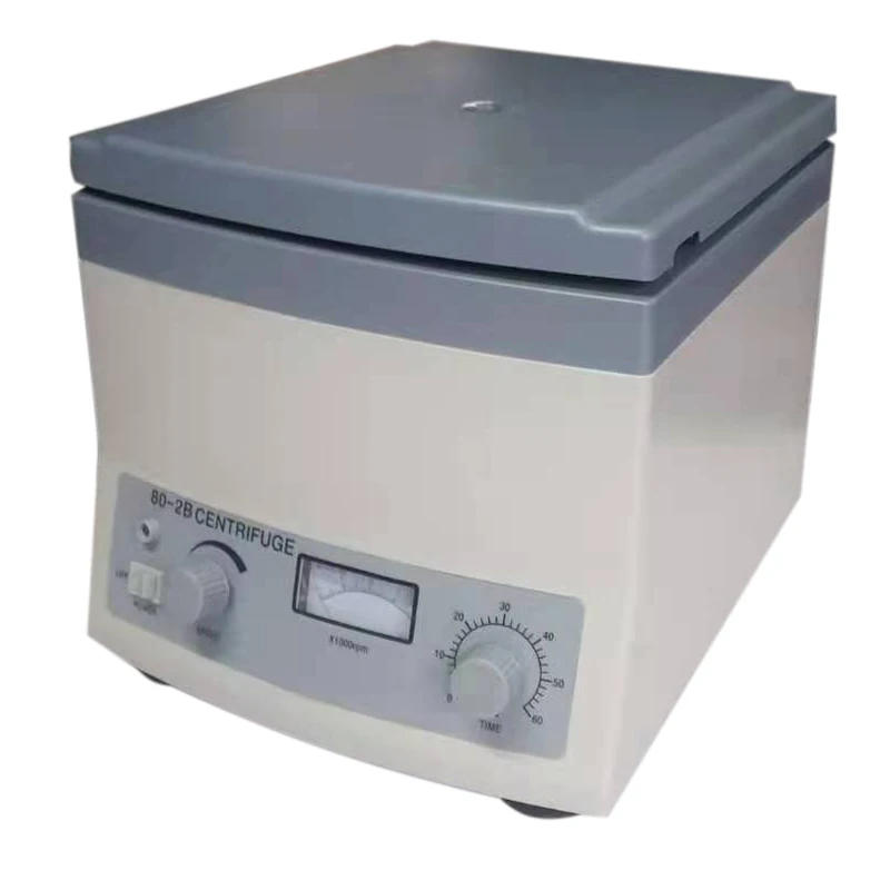 Factory low price brushless motor cover opening alarm air guide cooling 80-2b laboratory centrifuge